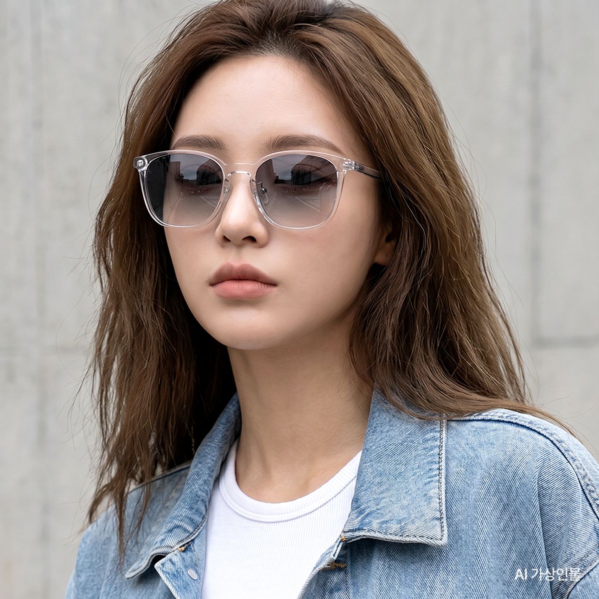 룩옵티컬(LOOKOPTICAL) 선글라스(LCS4345 CRYSTAL 55)