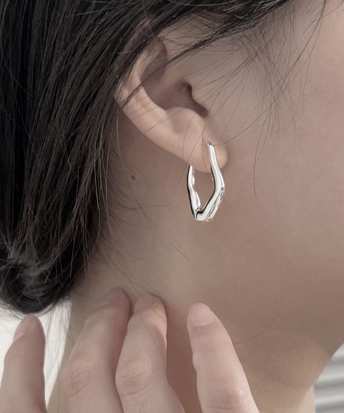 헤이타(HEITA) ORBE SILVER 오르비 실버 귀걸이 이어링