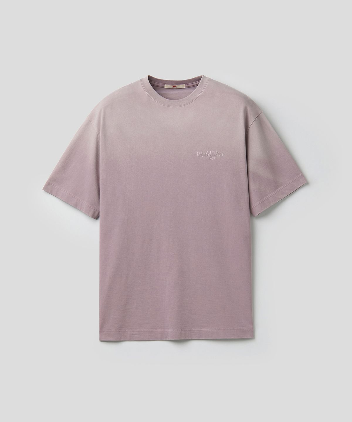 엠엠아이씨(MMIC) WORLD TOUR TEE (RUSTY PINK)
