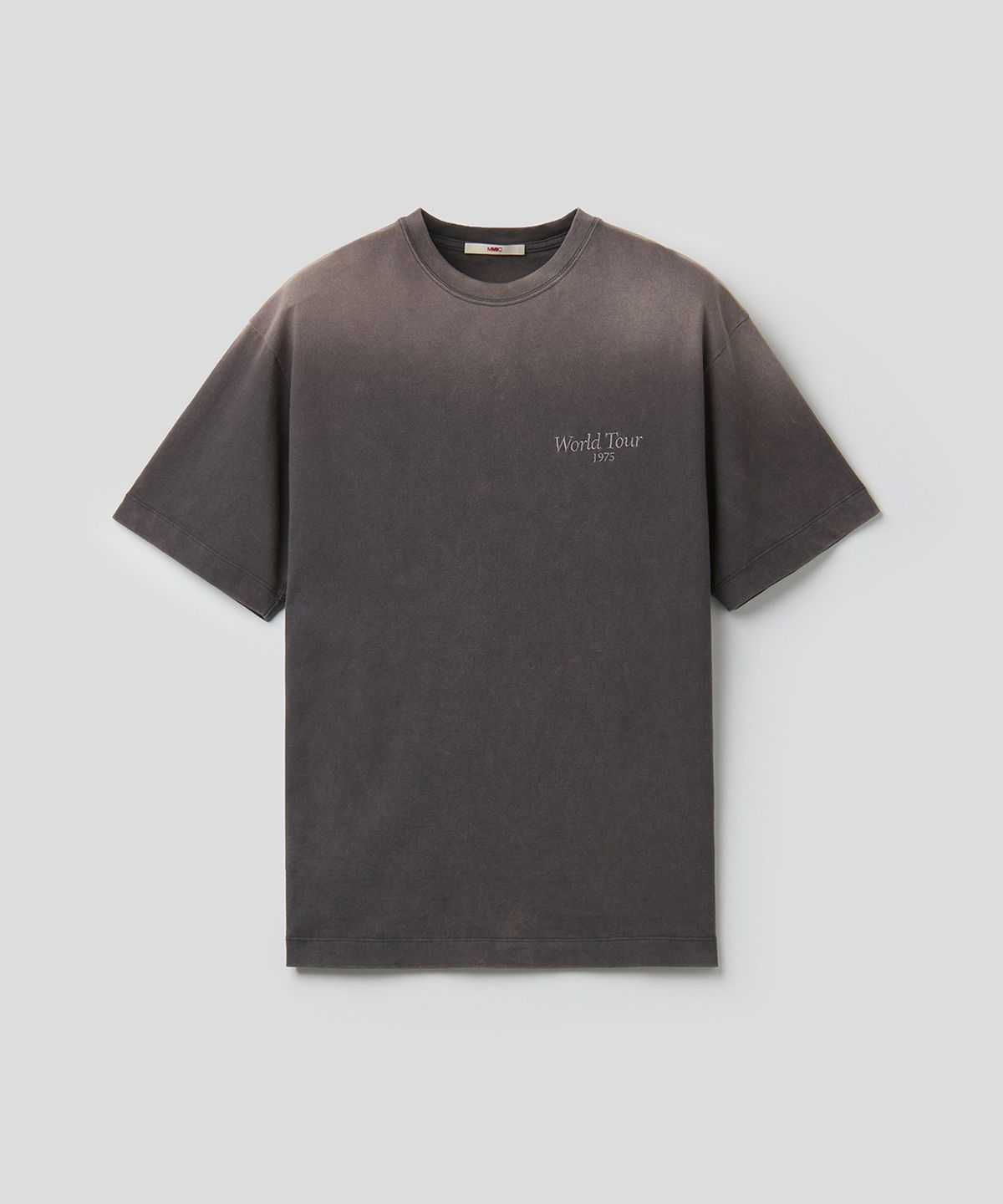 엠엠아이씨(MMIC) WORLD TOUR TEE (CHARCOAL)