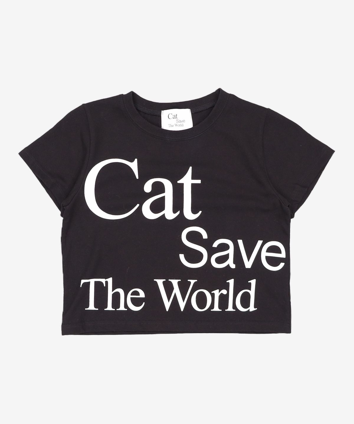 캣세이브더월드(CATSAVETHEWORLD) 반소매 티셔츠 FREE