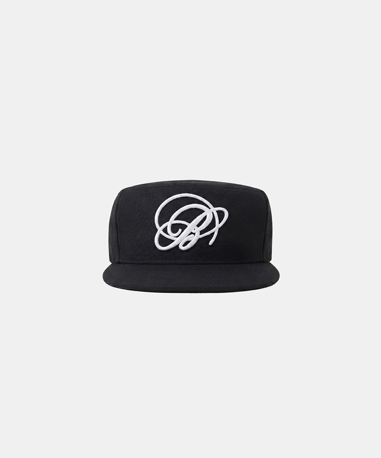 Big B Logo Pillbox Cap - Black