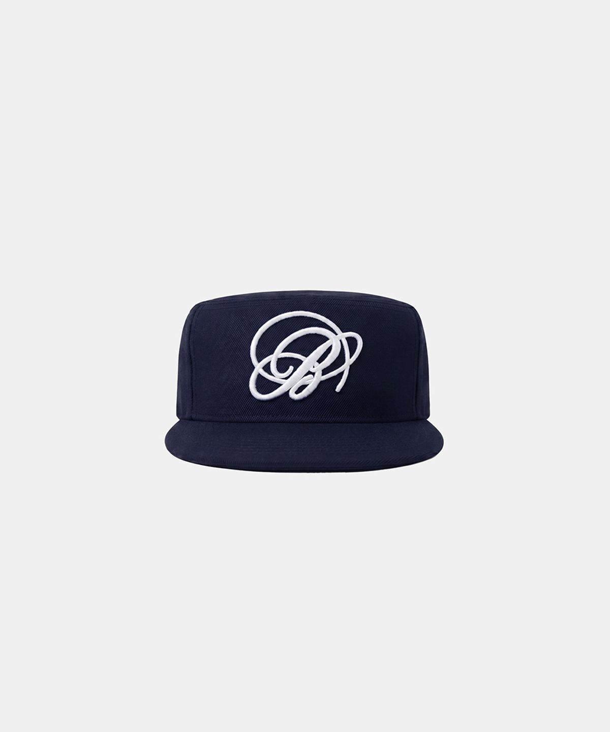 배드블러드(BADBLOOD) Big B Logo Pillbox Cap - Navy