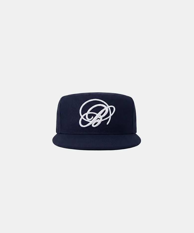 Big B Logo Pillbox Cap - Navy