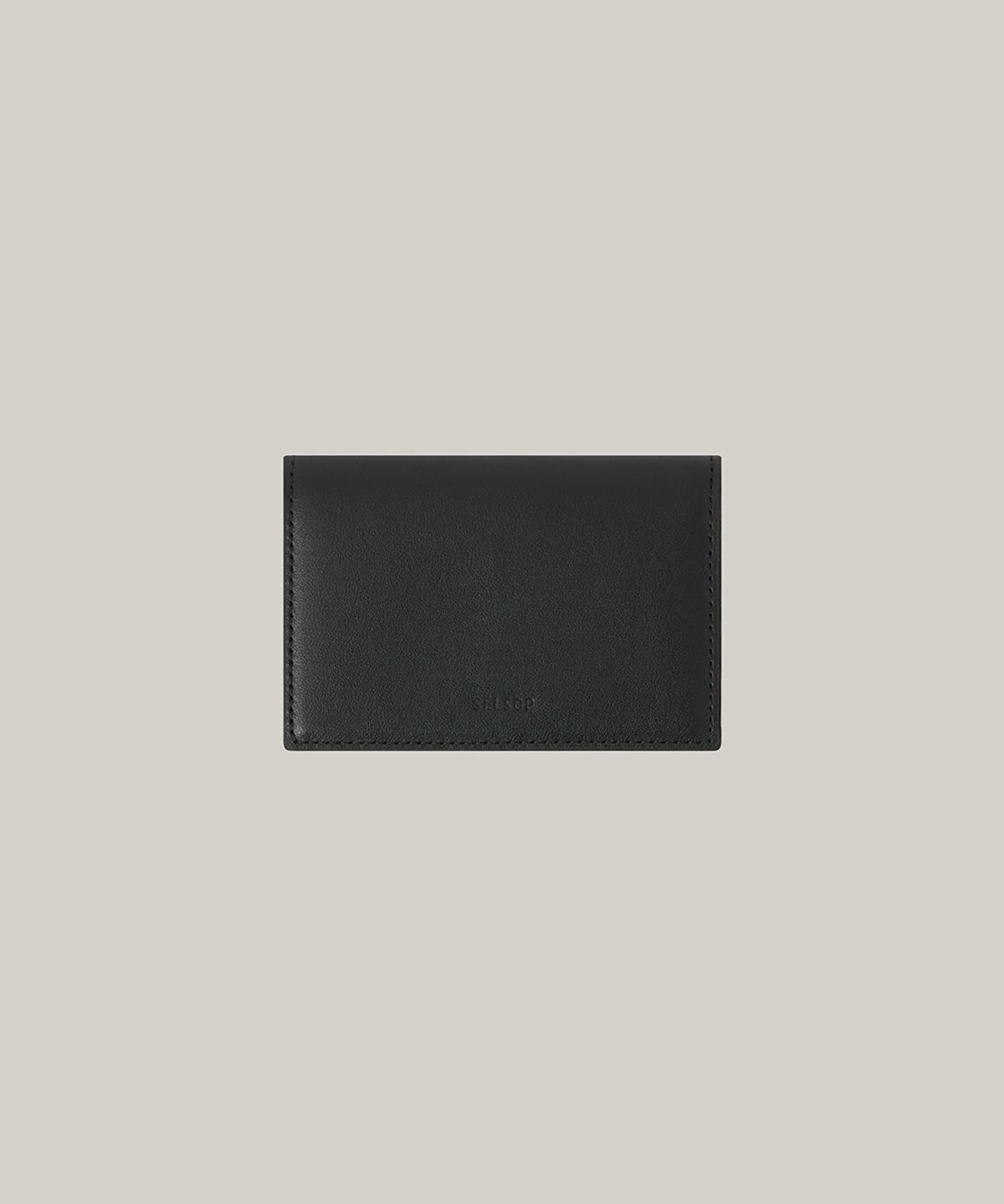 셀솝(SELSOP) 바이폴드 카드지갑 BIFOLD CARD WALLET / black
