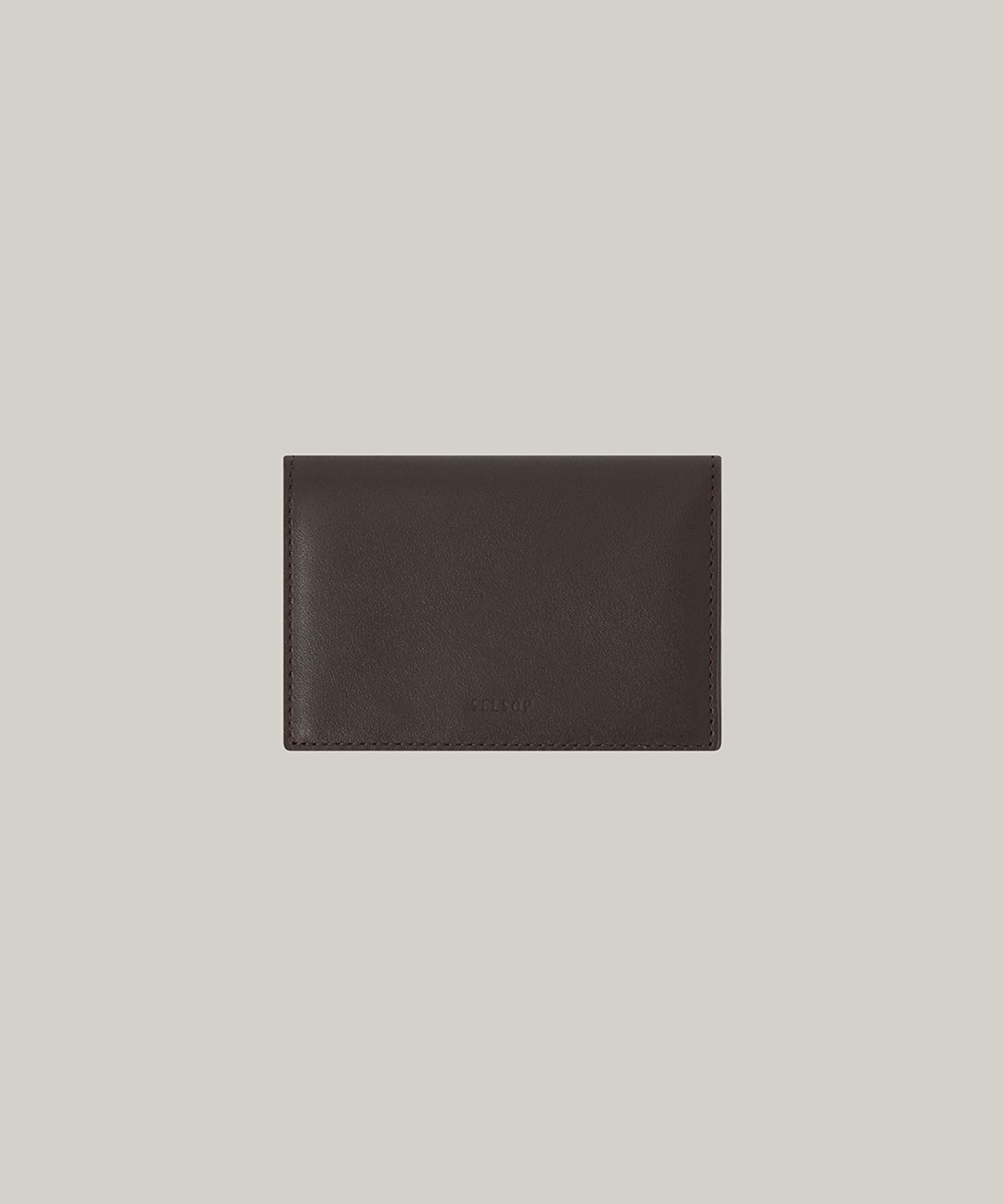 셀솝(SELSOP) 바이폴드 카드지갑 BIFOLD CARD WALLET / brown