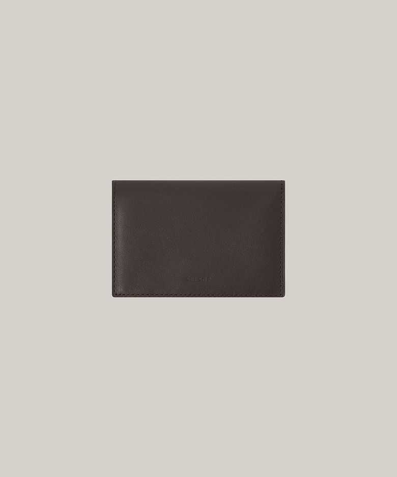 바이폴드 카드지갑 BIFOLD CARD WALLET / brown