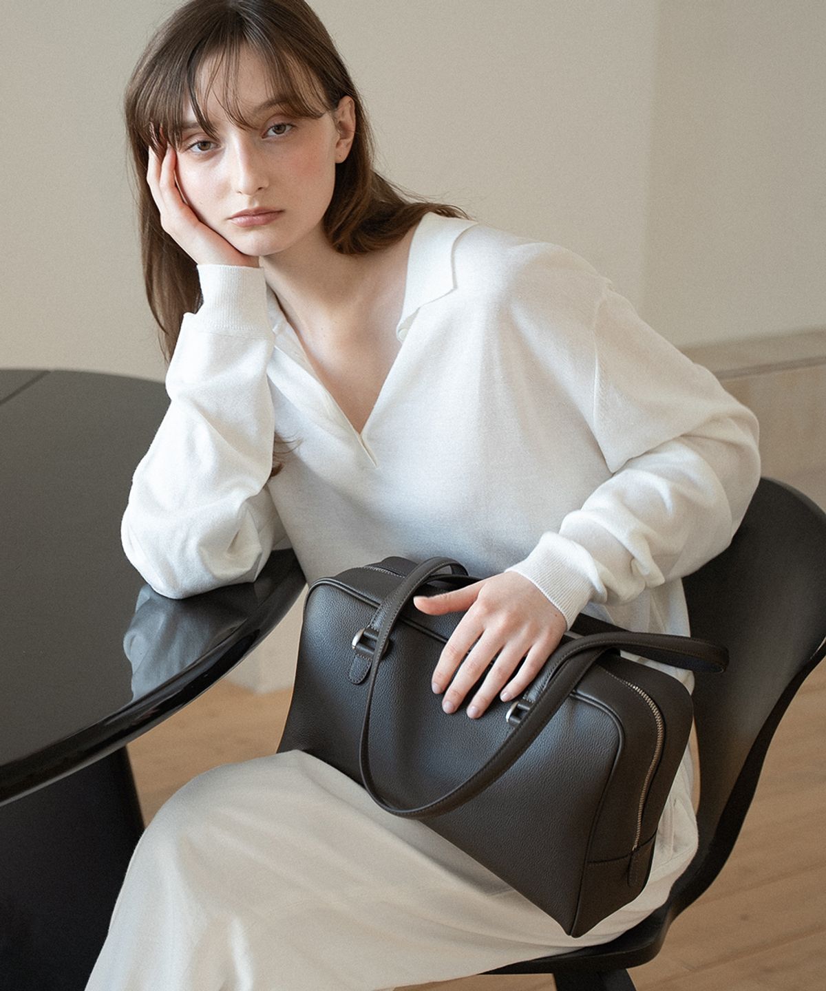 셀솝(SELSOP) 아든 와이드백 ARDEN WIDE BAG / mocha brown