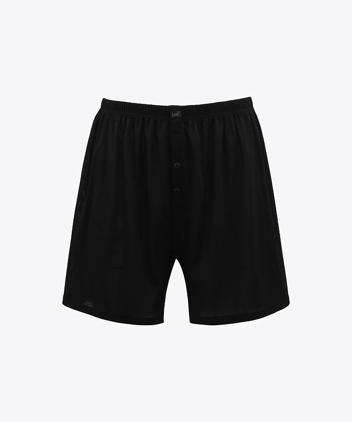 리 바디웨어(LEE BODYWEAR) 퍼포먼스 쿨 메쉬 릴렉시스 여성 쇼츠_블랙