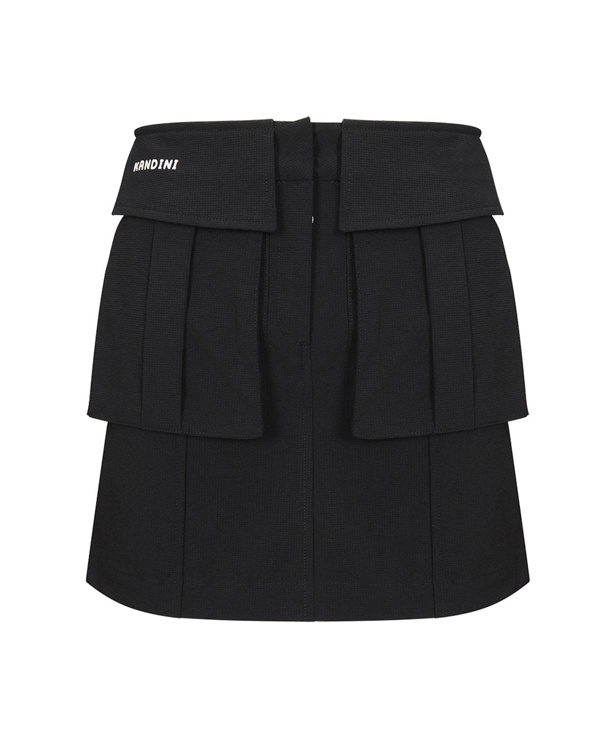 칸디니(KANDINI) 블랙 포켓 H라인 스커트