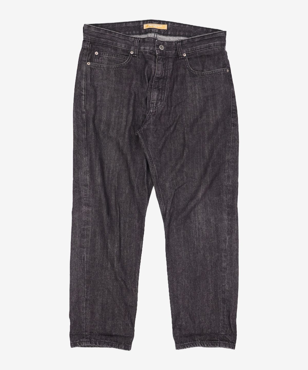 프리즘웍스(FRIZMWORKS) OG TAPERED ANKLE DENIM PANTS _ BLACK L