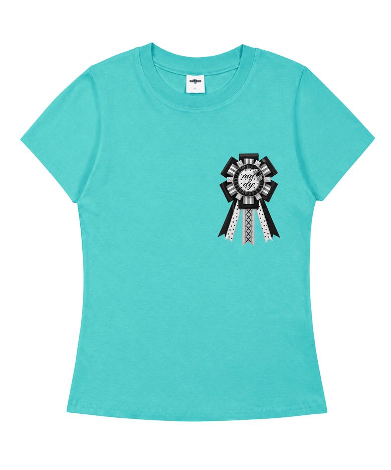 MD ROSETTE 슬림핏 반팔티