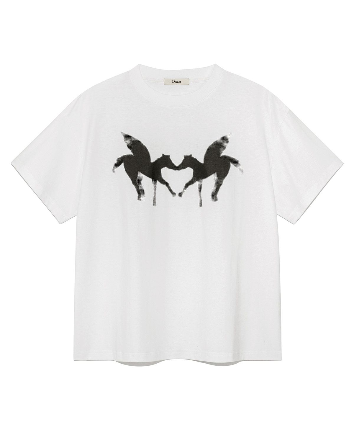 다이닛(DEINET) [YOON SOAP X DEINET] OVERSIZE T-SHIRT IN WHITE