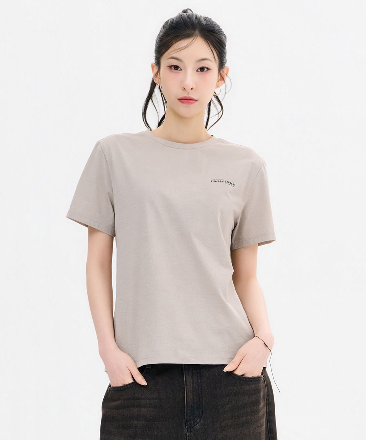 체이스컬트(CHASECULT) 공용 쿨 라운드 반팔 티셔츠-FCZU5808E0X