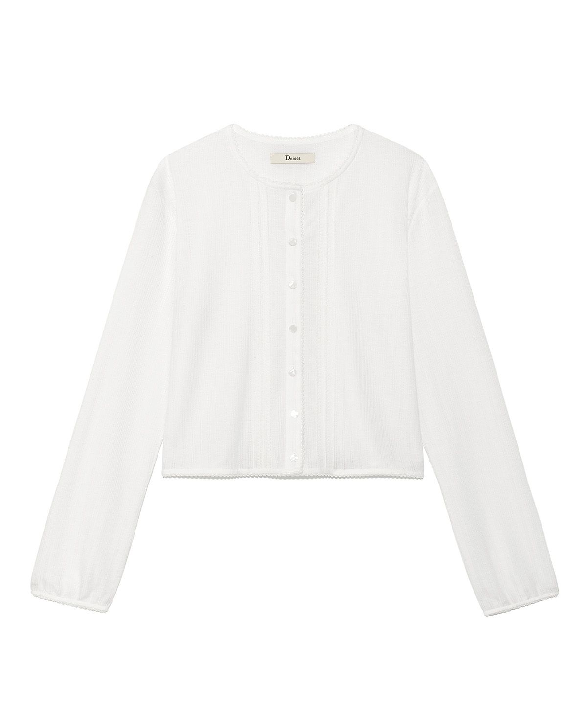 다이닛(DEINET) [YOON SOAP X DEINET] LACE CARDIGAN IN WHITE