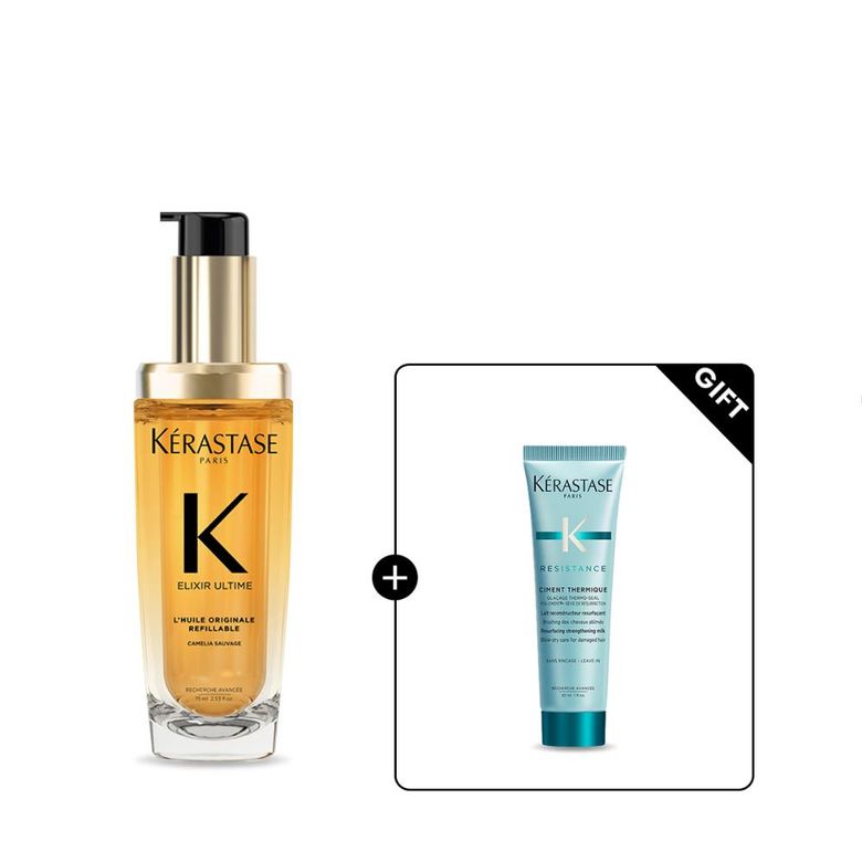 엘릭서 얼팀 오리지널 헤어오일 75ml (+시몽 테르미크 30ml)