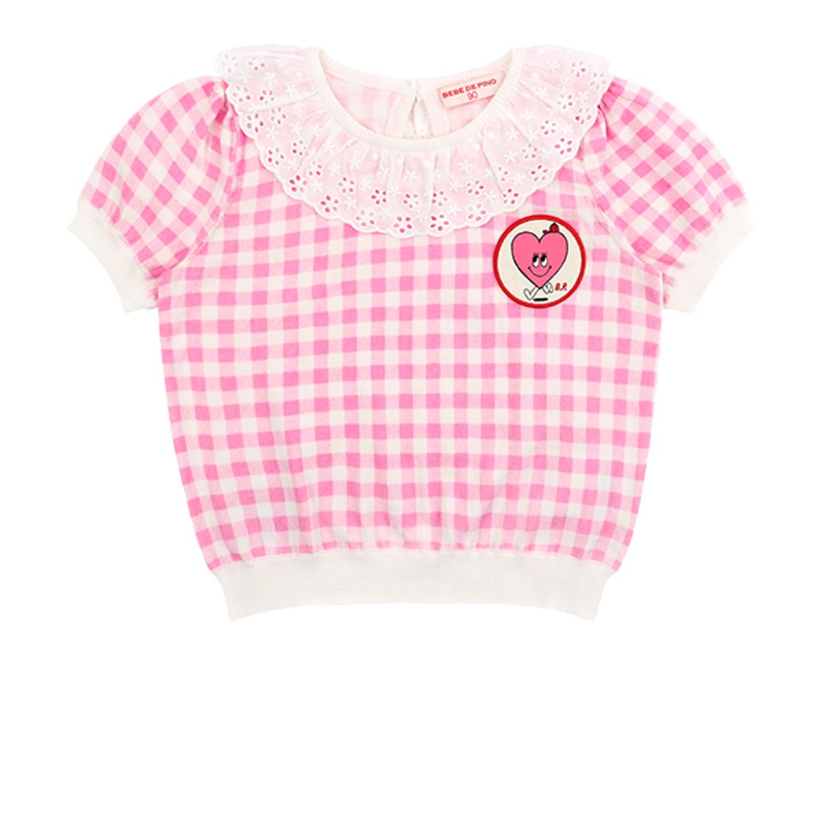 베베드피노(BEBE DE PINO) 빠담빠담베이비반팔스웨터_BP31KR201