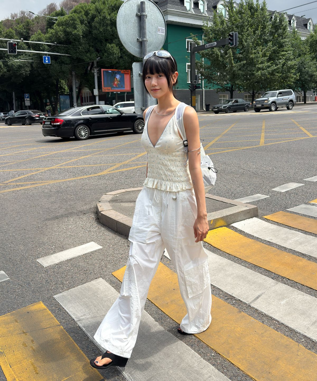 유라고(URAGO) Cargo parachute string pants