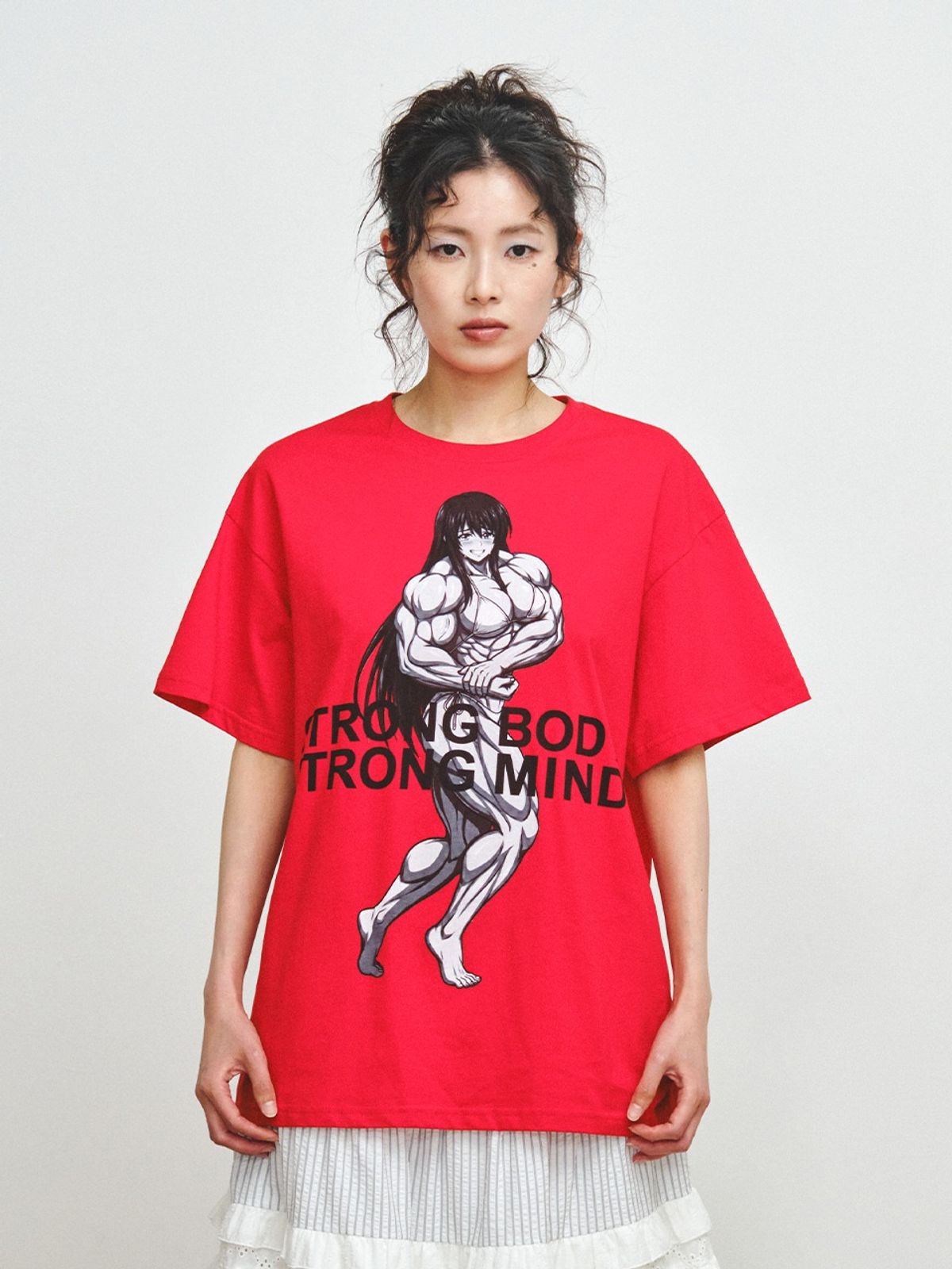 플리즈프로젝트(PLZPROJECT) STRONG T-SHIRT, RED