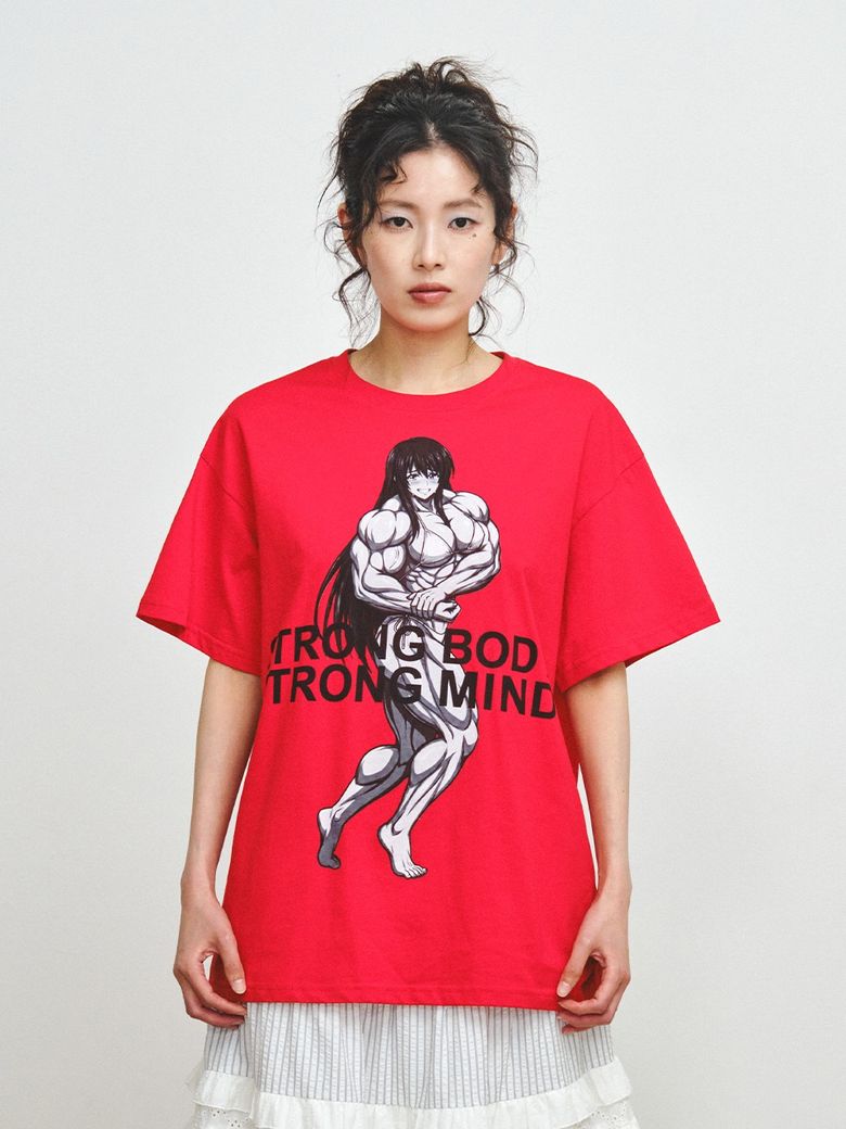 STRONG T-SHIRT, RED