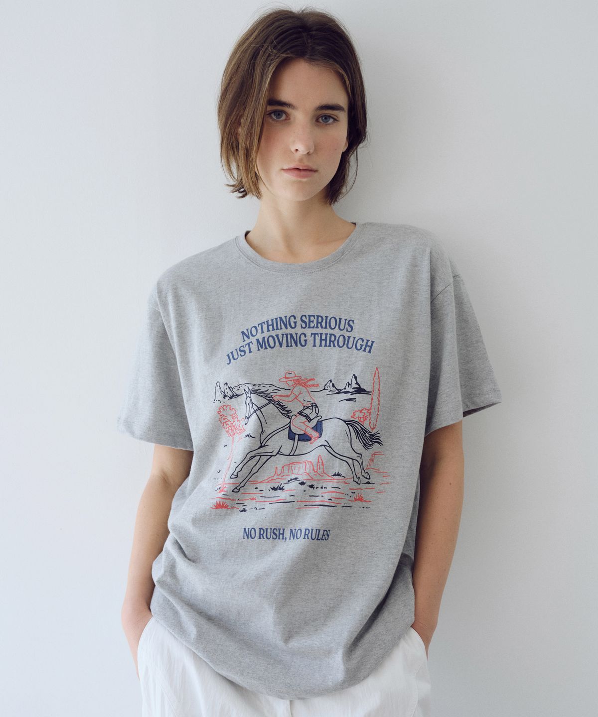 유라고(URAGO) Rush boxy t-shirt
