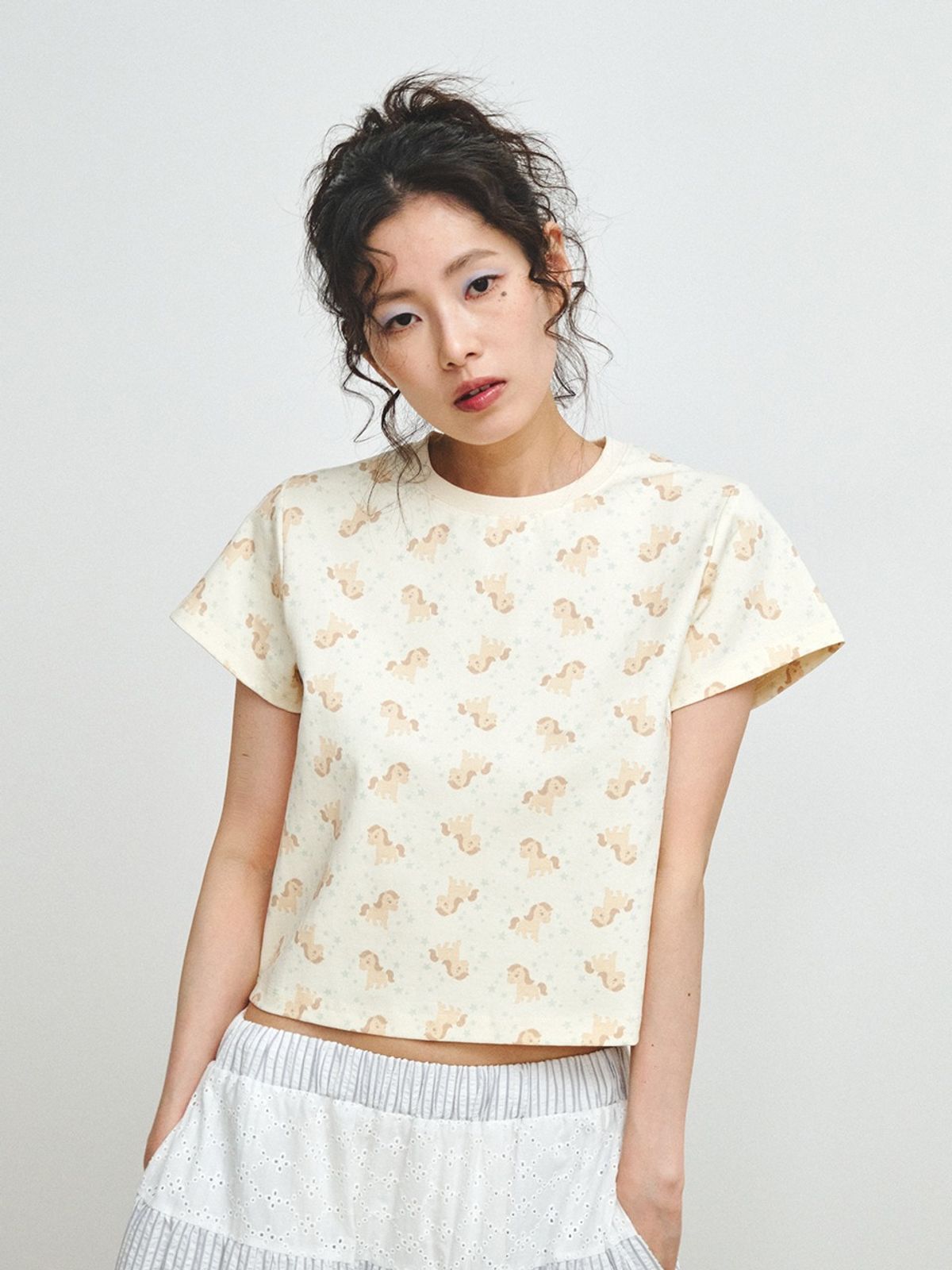 플리즈프로젝트(PLZPROJECT) PONY T-SHIRT