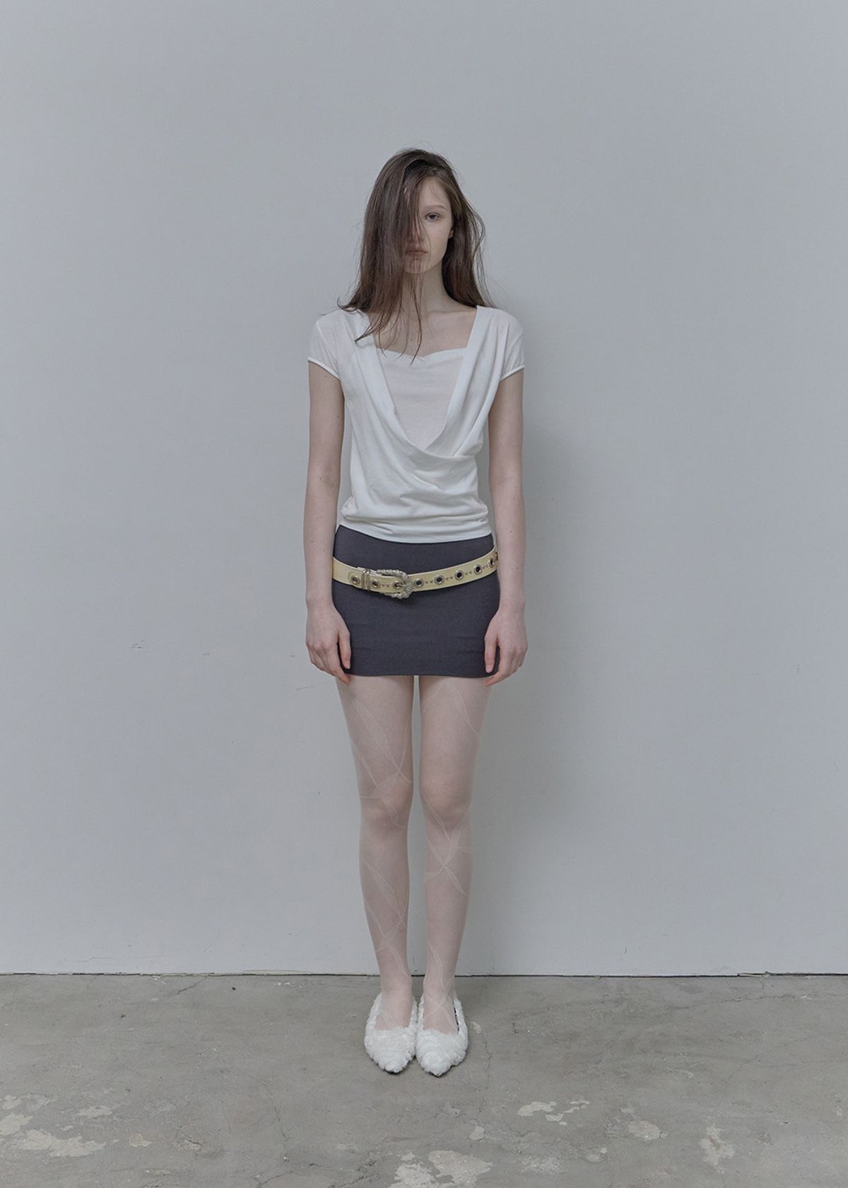 필세(PHILCE) Folding Low Shorts, Charcoal