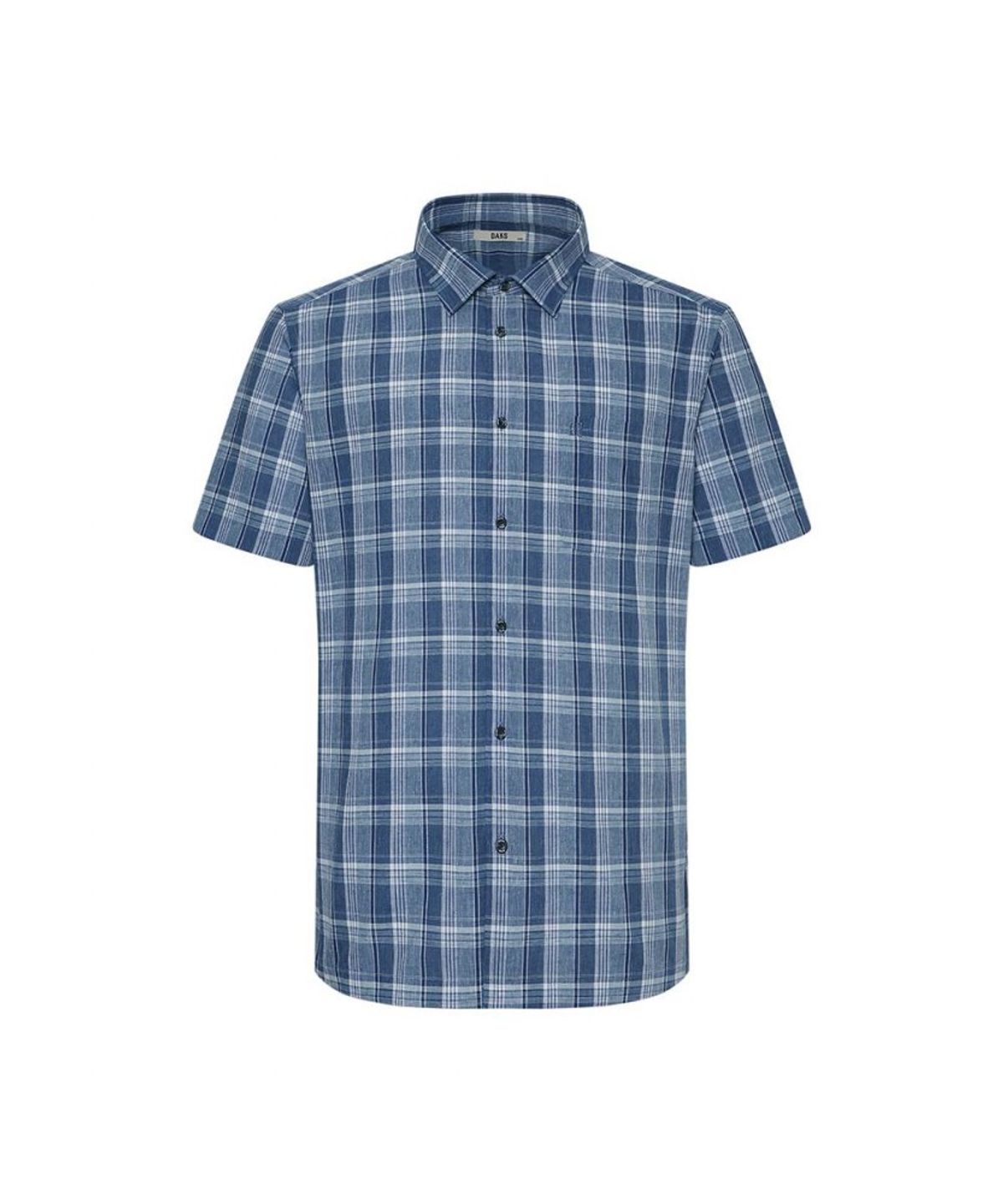 닥스셔츠(DAKS SHIRTS) 이지케어 린넨혼방 미디움체크셔츠_DMS1SHCS110B1