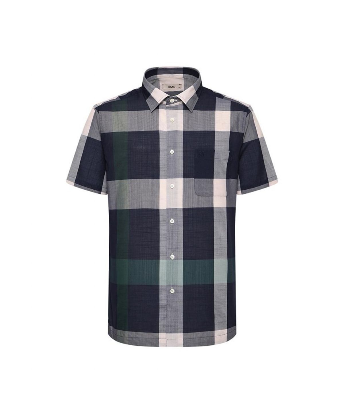 닥스셔츠(DAKS SHIRTS) 이지케어 울혼방 라지체크셔츠_DMS1SHCS144N1