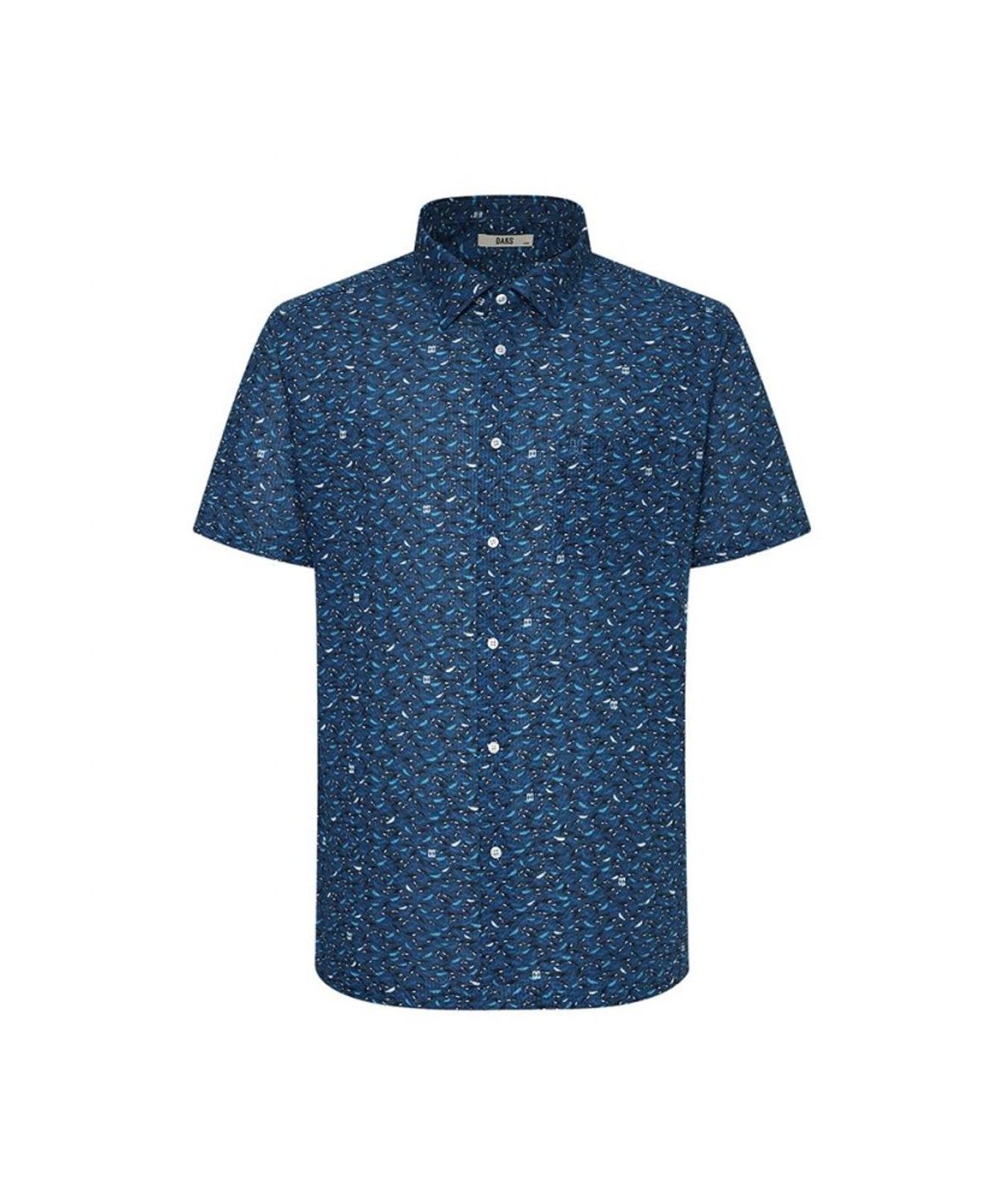 닥스셔츠(DAKS SHIRTS) 이지케어 면100 프린트 드레스셔츠_DMS1SHDS130N1