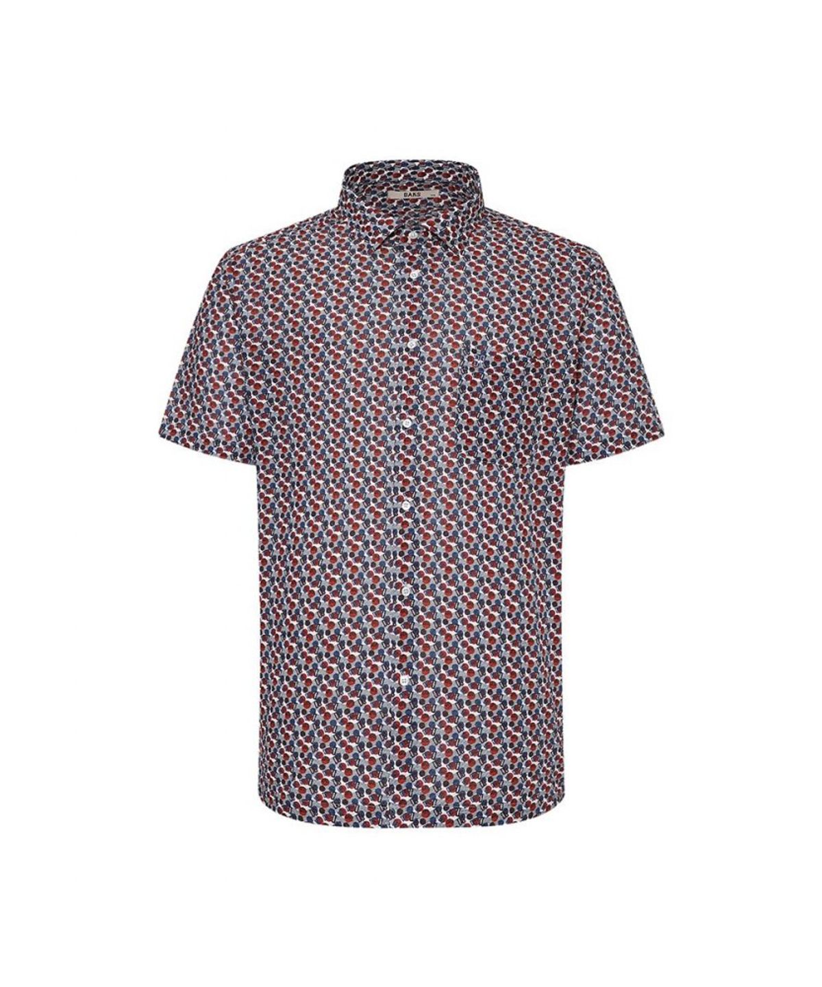 닥스셔츠(DAKS SHIRTS) 이지케어 면100 프린트 드레스셔츠_DMS1SHDS131R1