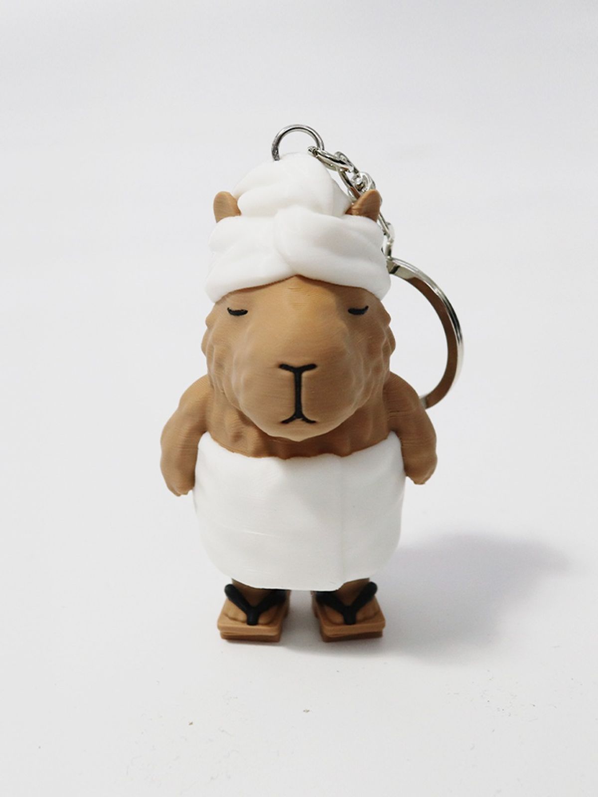 플리즈프로젝트(PLZPROJECT) SAUNA CAPYBARA KEYRING