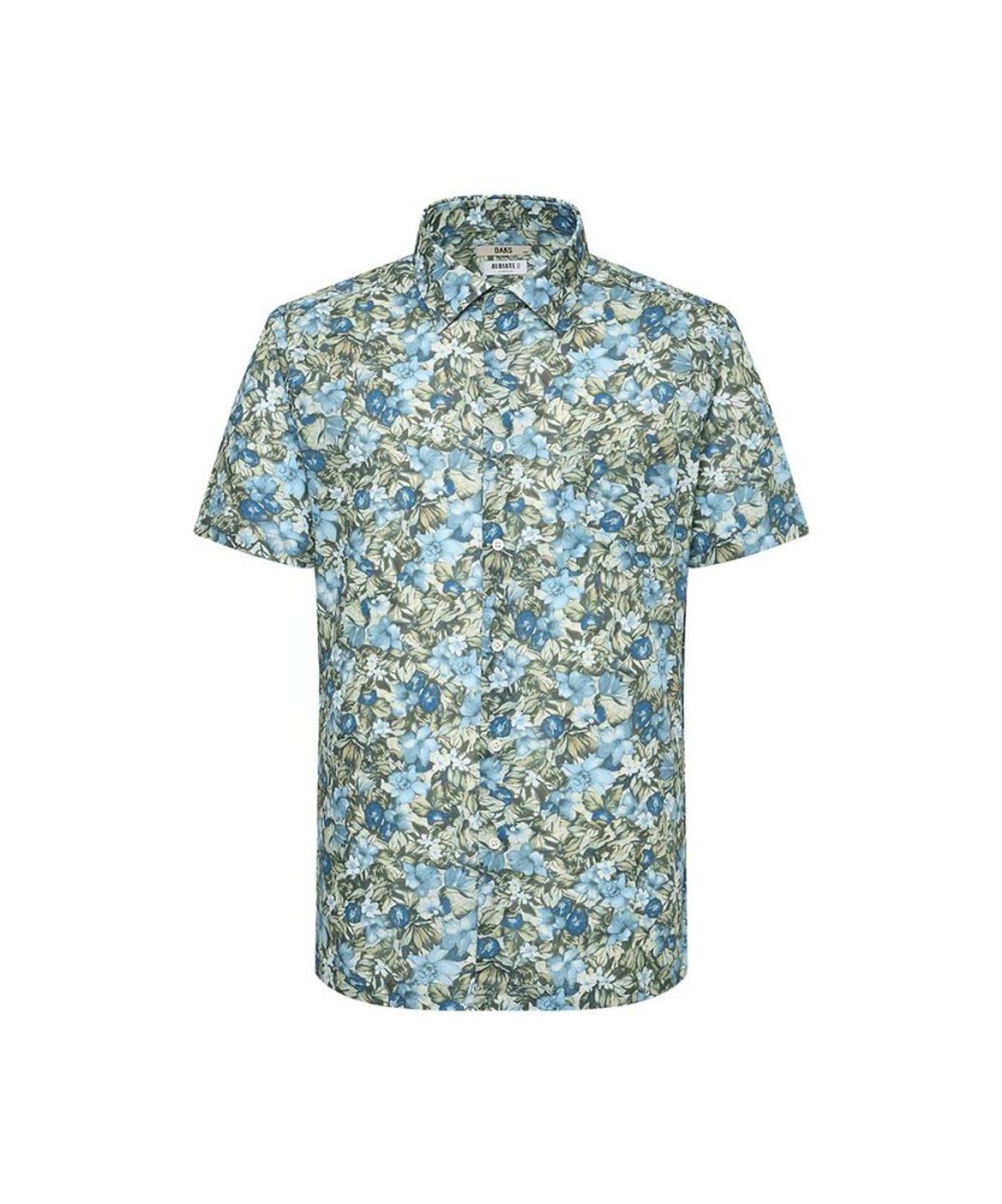 닥스셔츠(DAKS SHIRTS) 케어 면100 캐주얼 프린트셔츠_DMS1SHCS132E1