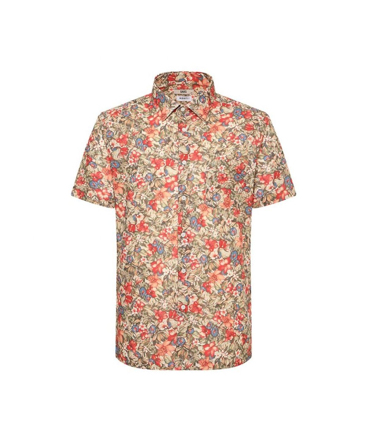 닥스셔츠(DAKS SHIRTS) 케어 면100 캐주얼 프린트셔츠_DMS1SHCS132P1