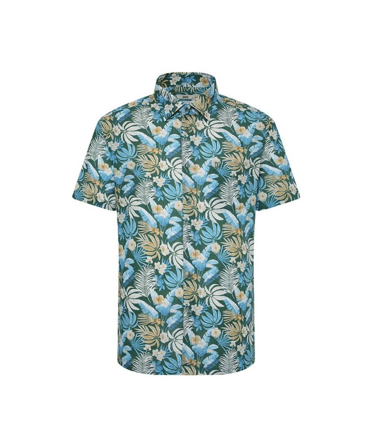 닥스셔츠(DAKS SHIRTS) 케어 면100 캐주얼 프린트셔츠_DMS1SHCS137E1