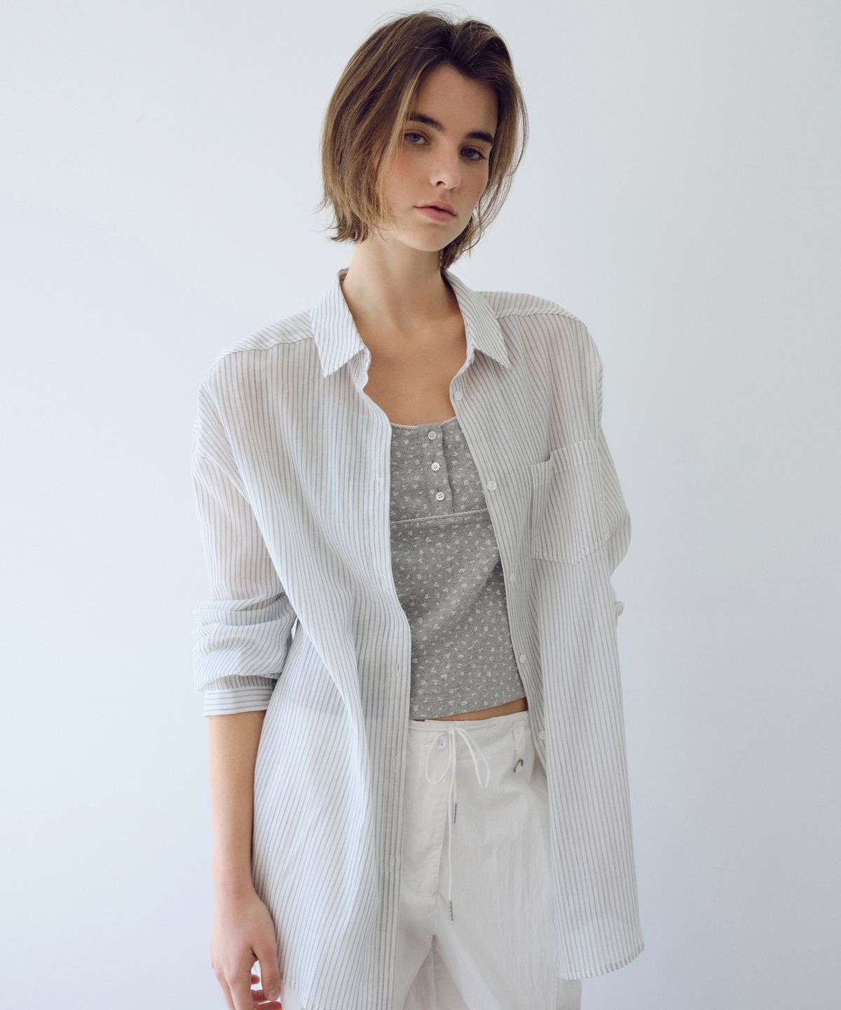 유라고(URAGO) Buddy stripe shirt