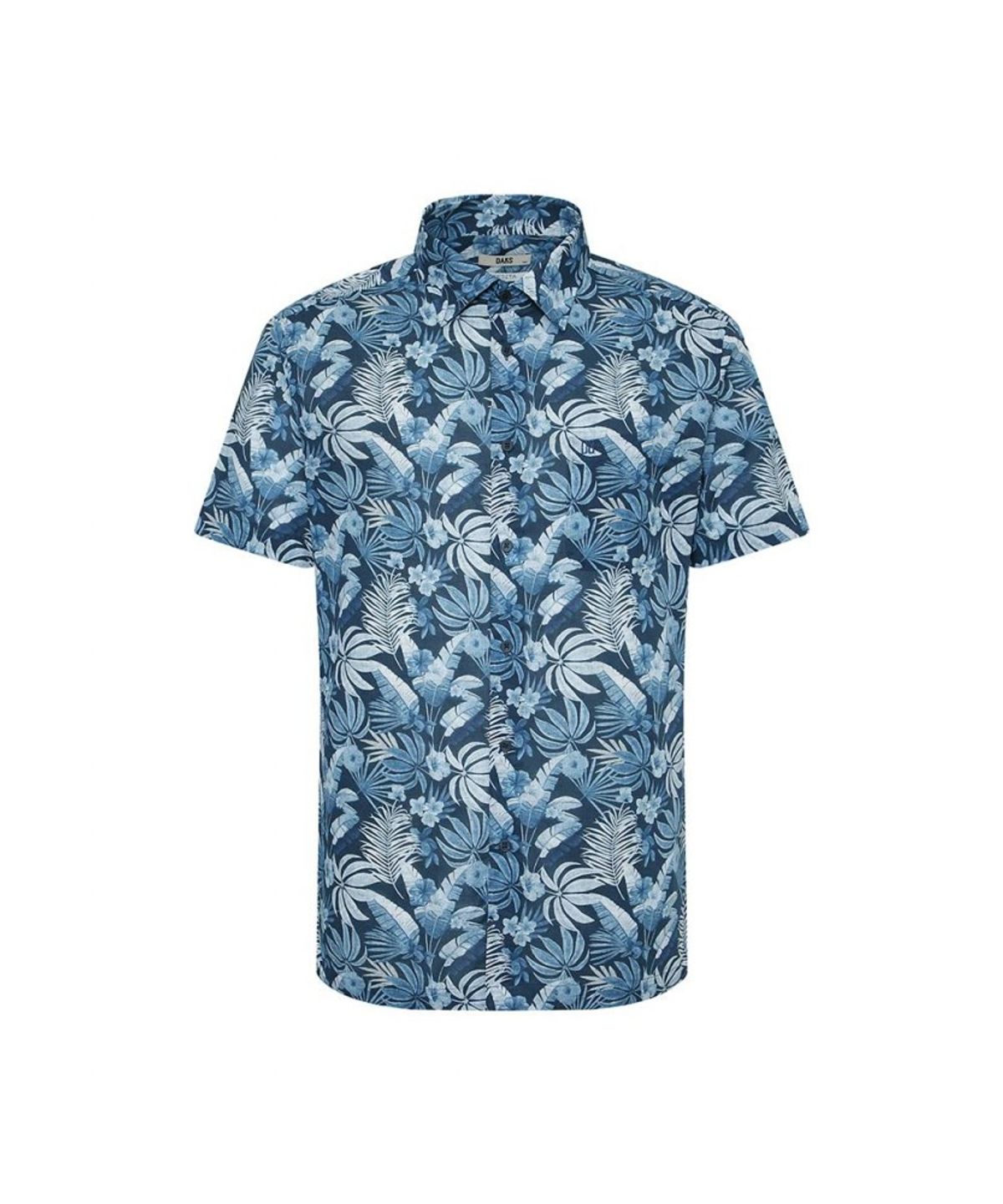 닥스셔츠(DAKS SHIRTS) 케어 면100 캐주얼 프린트셔츠_DMS1SHCS137N1