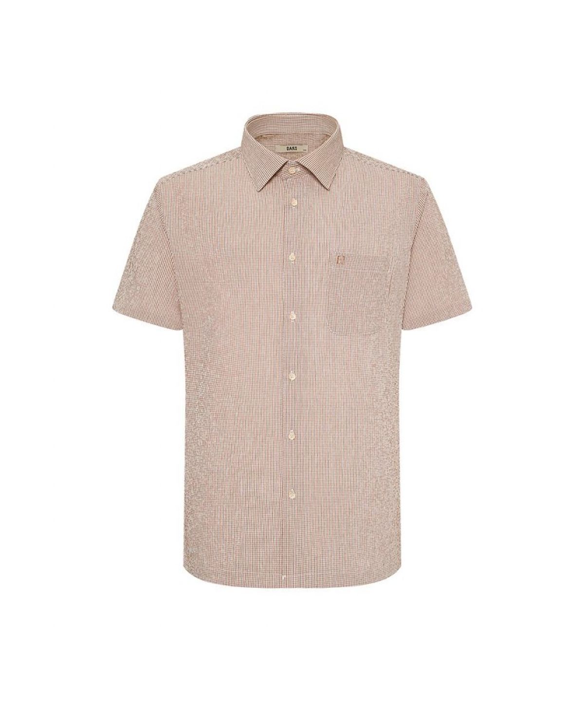 닥스셔츠(DAKS SHIRTS) 노케어 린넨혼방 체크 드레스셔츠_DMS1SHDS126O1