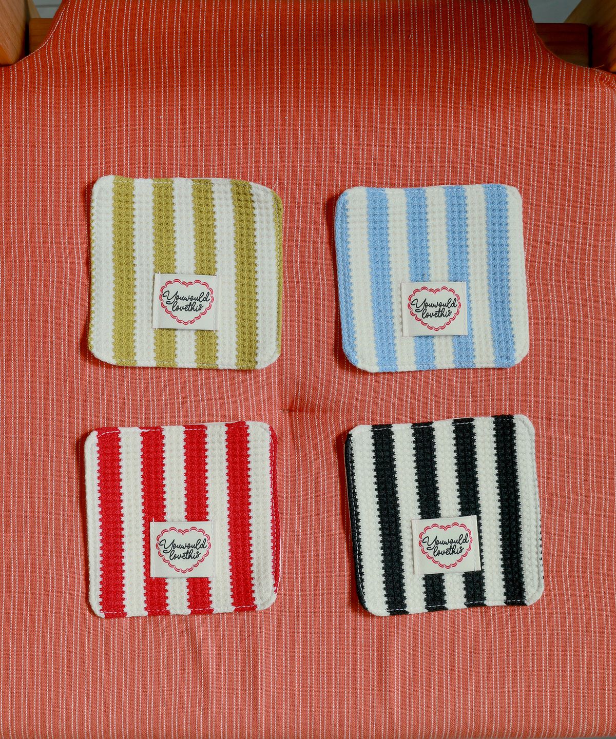 유럽디(YOUWOULDLOVETHIS) Recipe 니트 티 코스터 (4 colors)