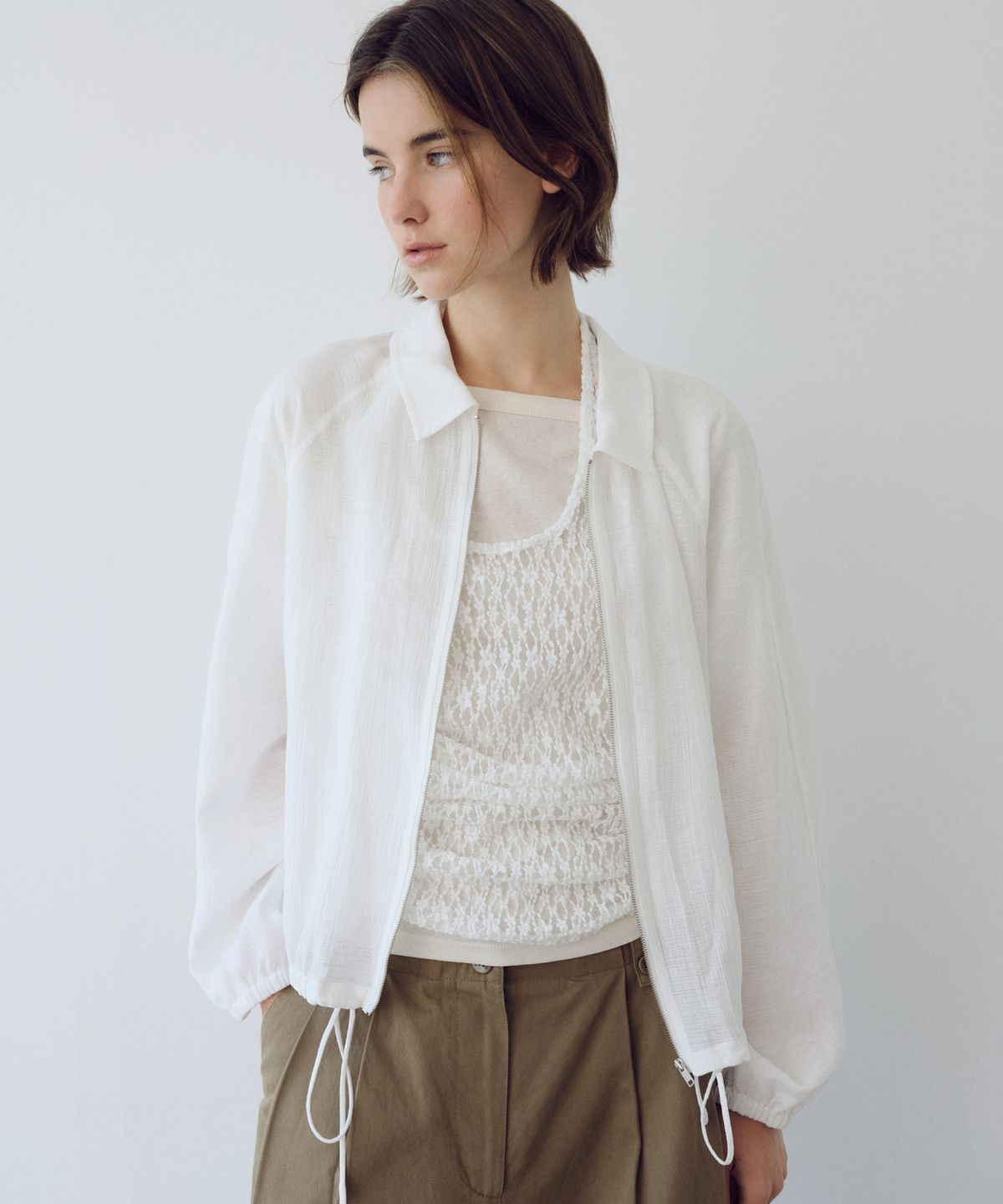 유라고(URAGO) Light crease string jumper