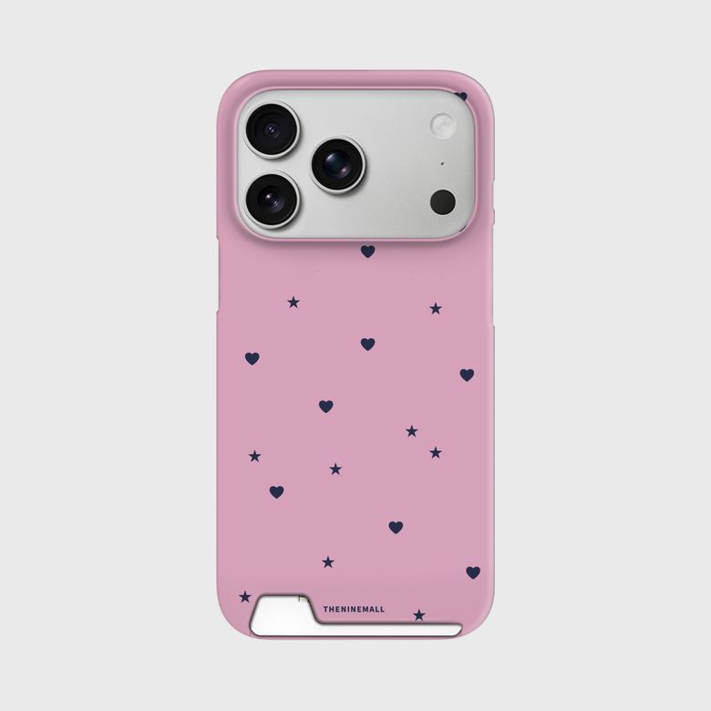 heart star dot [카드수납 폰케이스]