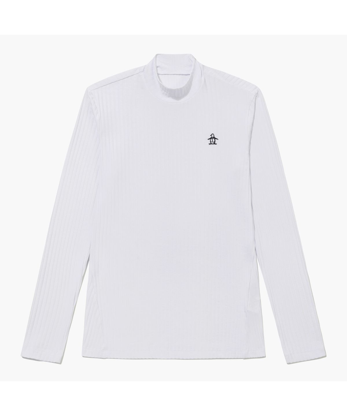 먼싱웨어(MUNSINGWEAR) 여성 골지 모크넥 이너 화이트 MR122LTL14