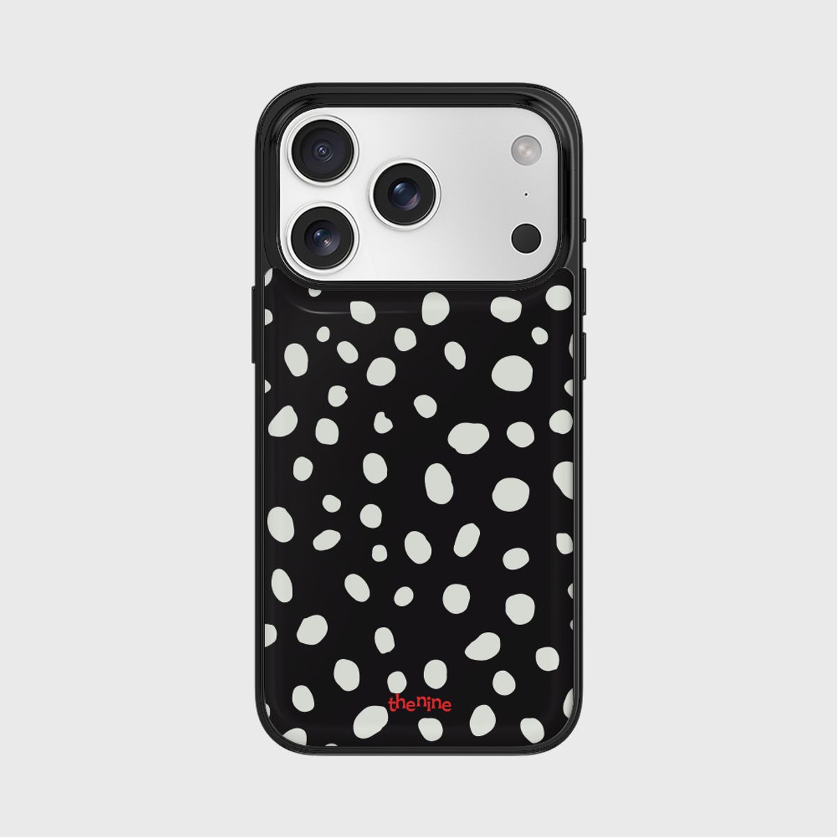 더나인몰(THE NINEMALL) jelly dot [블랙 맥세이프 범퍼케이스]