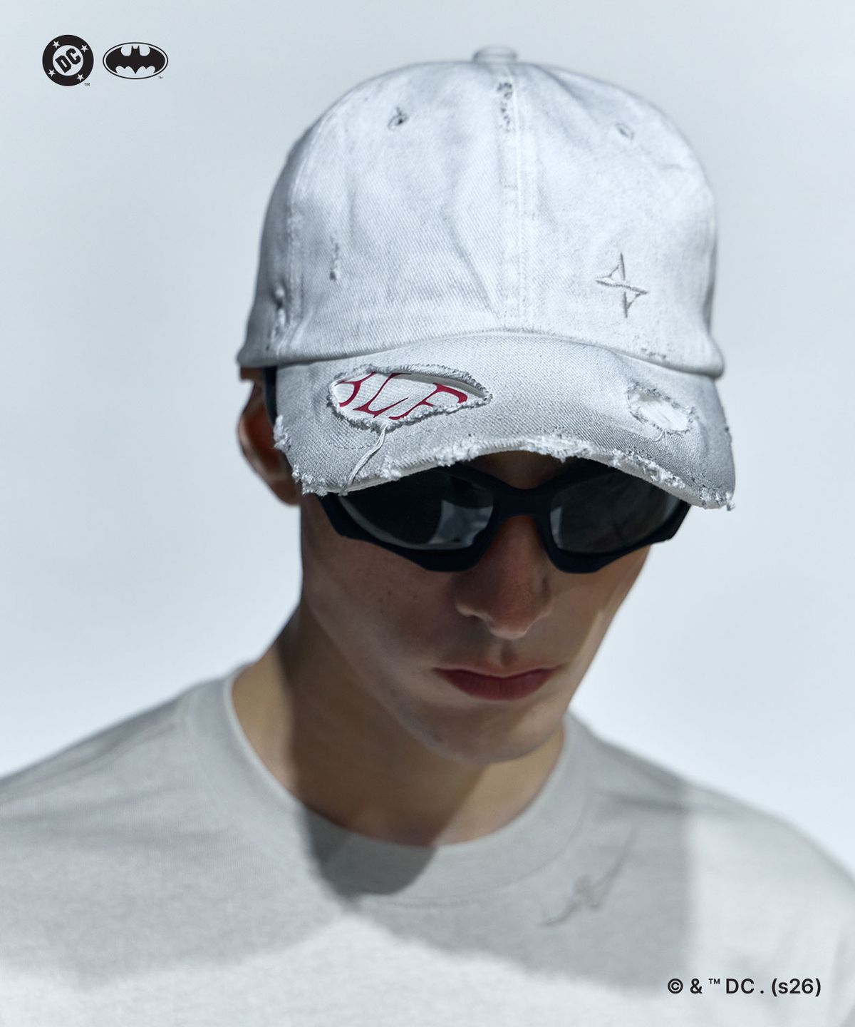 비엘알(BLR) (Batman Edition) Gotham City Ball Cap Light Gray