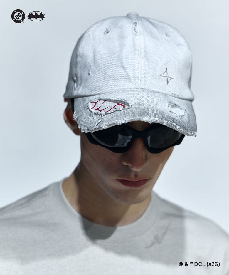 (Batman Edition) Gotham City Ball Cap Light Gray