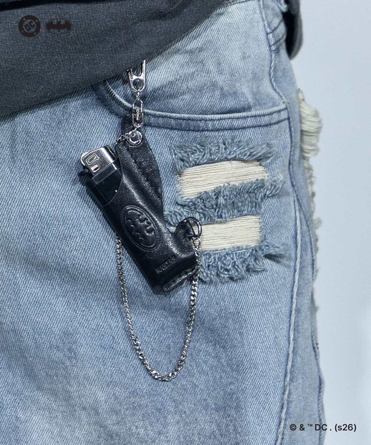 비엘알(BLR) (Batman Edition) Gotham Leather Lighter Case