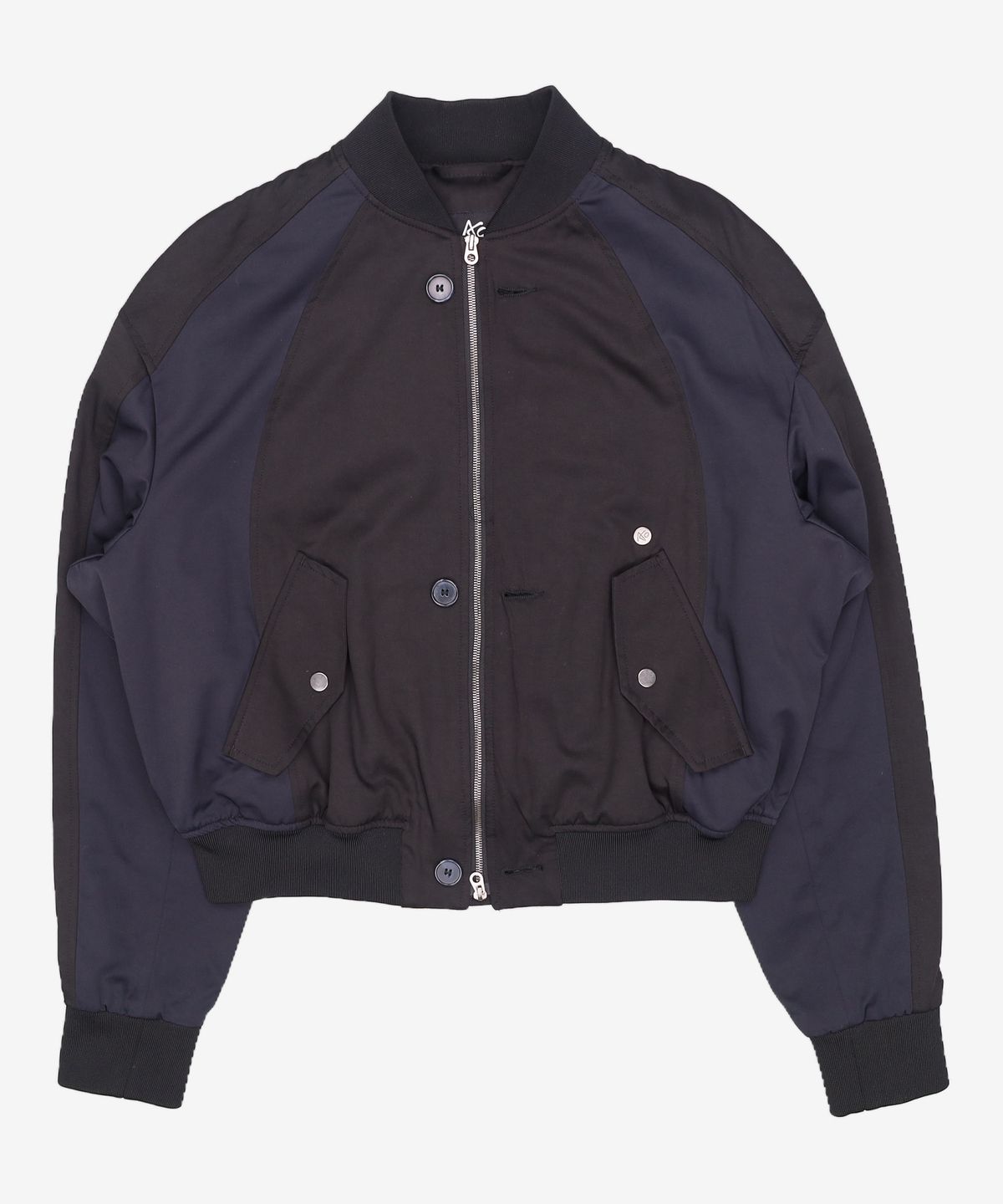 애드오프(ADDOFF) TWIN PANELS BOMBER BLACK M