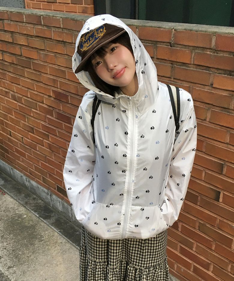 시스루 바람막이