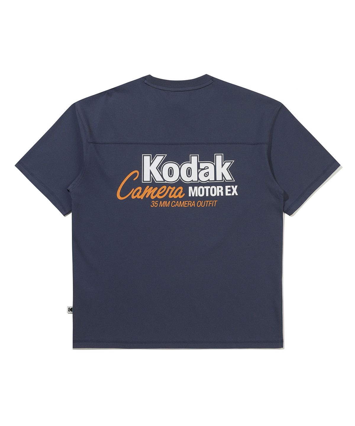 코닥(KODAK) 브리즈 그래픽 반팔 티셔츠 NAVY