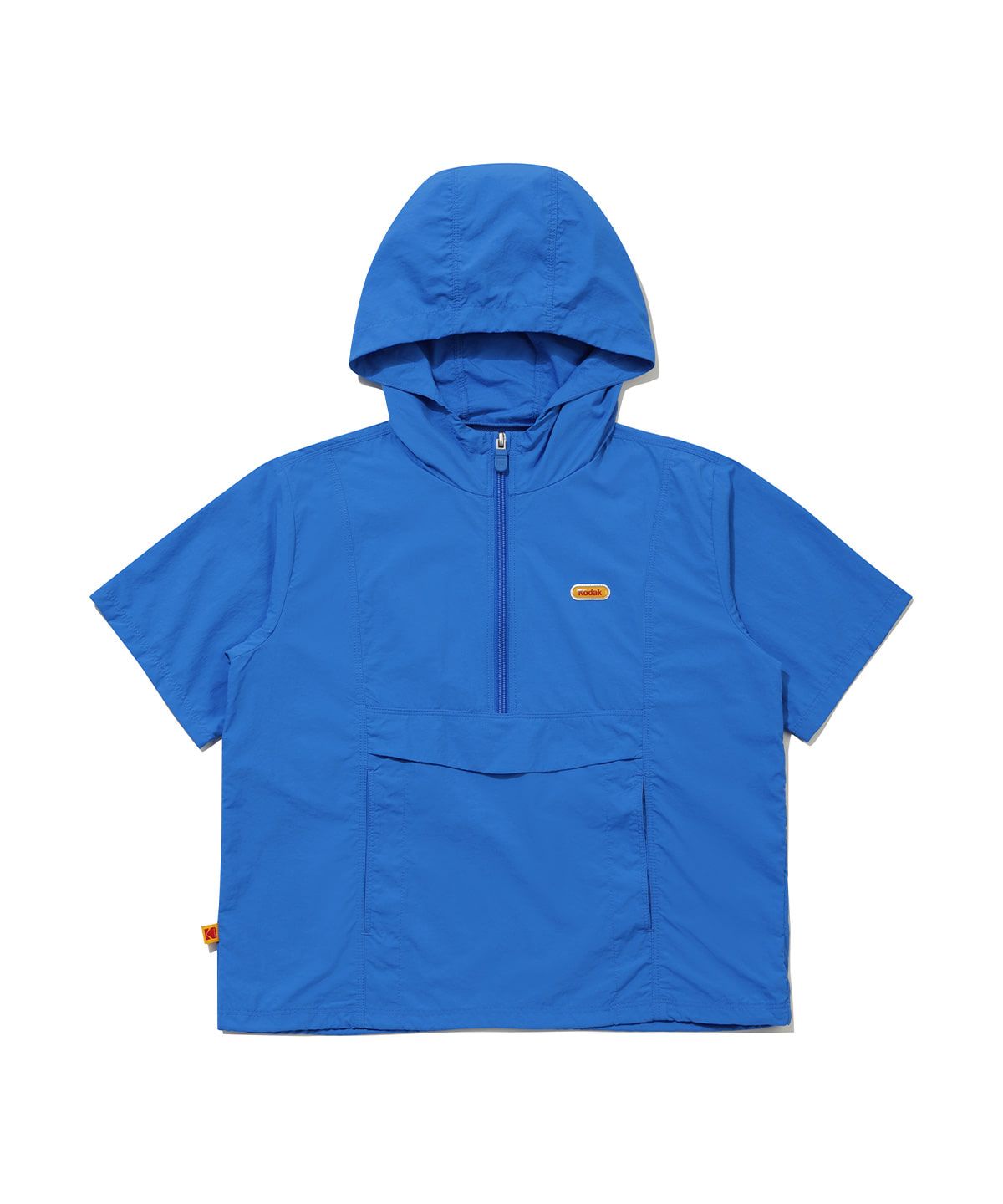 코닥 키즈(KODAK KIDS) 브리즈팝 쿨 그래픽 반팔 후드 아노락 키즈 BLUE